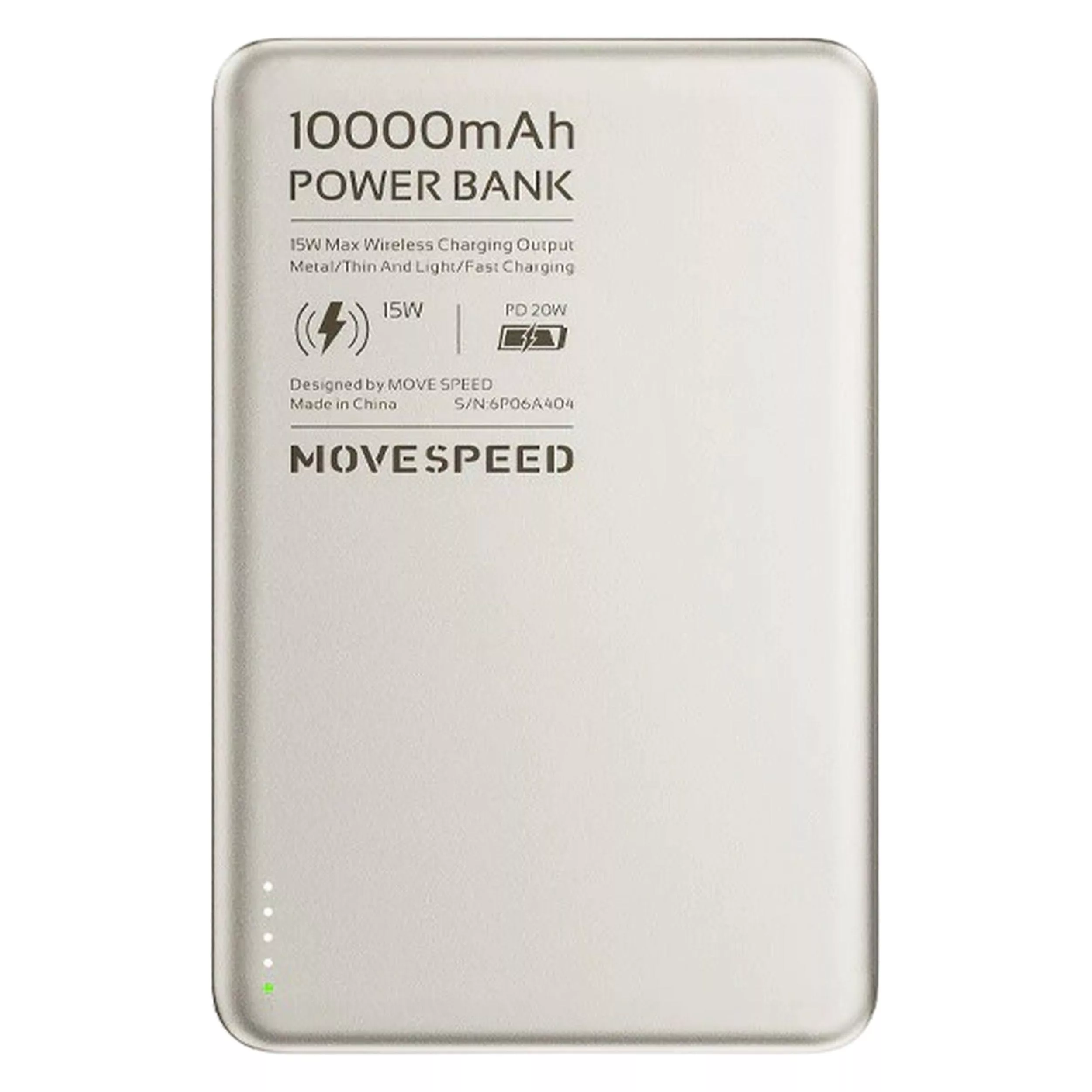 پاوربانک موو اسپید مدل S10 ظرفیت 10000 میلی آمپر ساعت