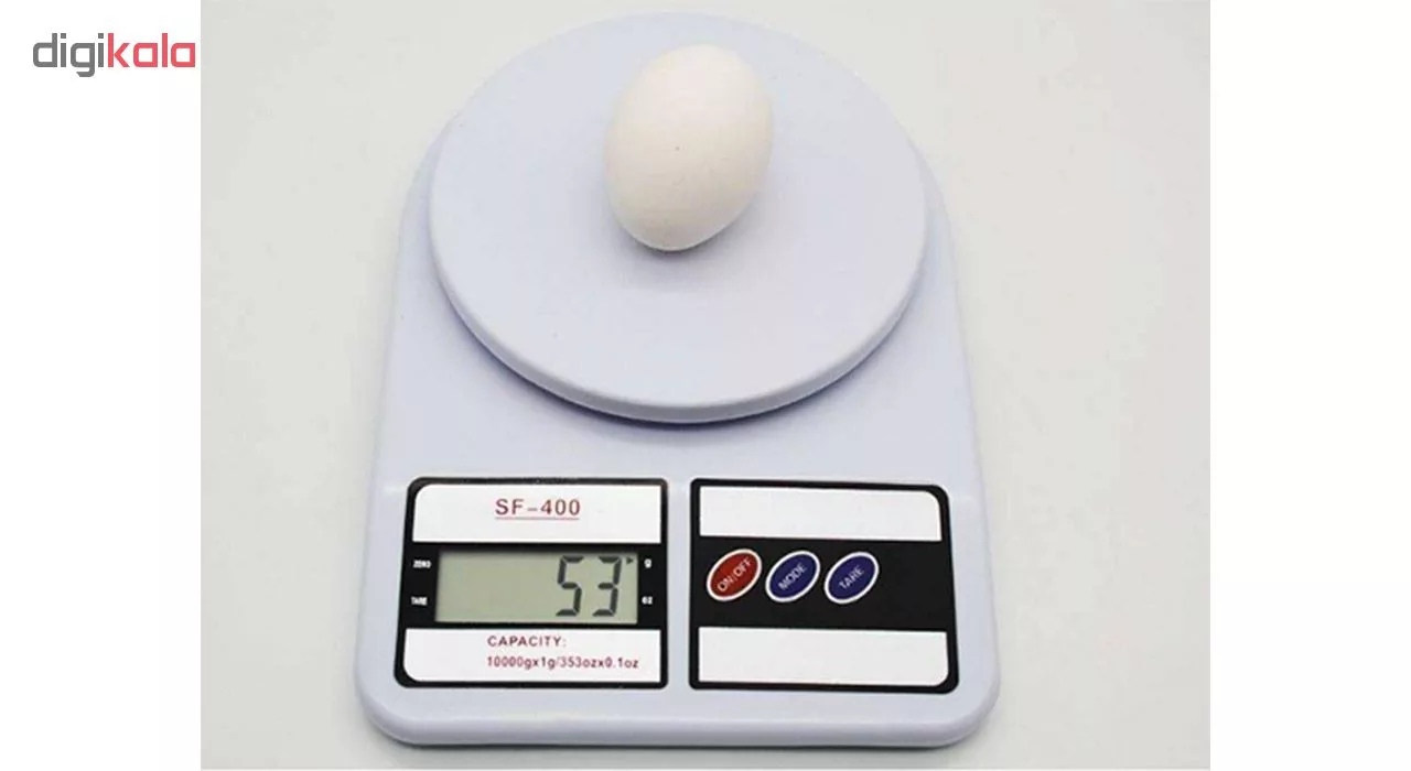 ترازو آشپزخانه مدل SF-400 به همراه یک عدد پوست کن ایرسا مدل 0811