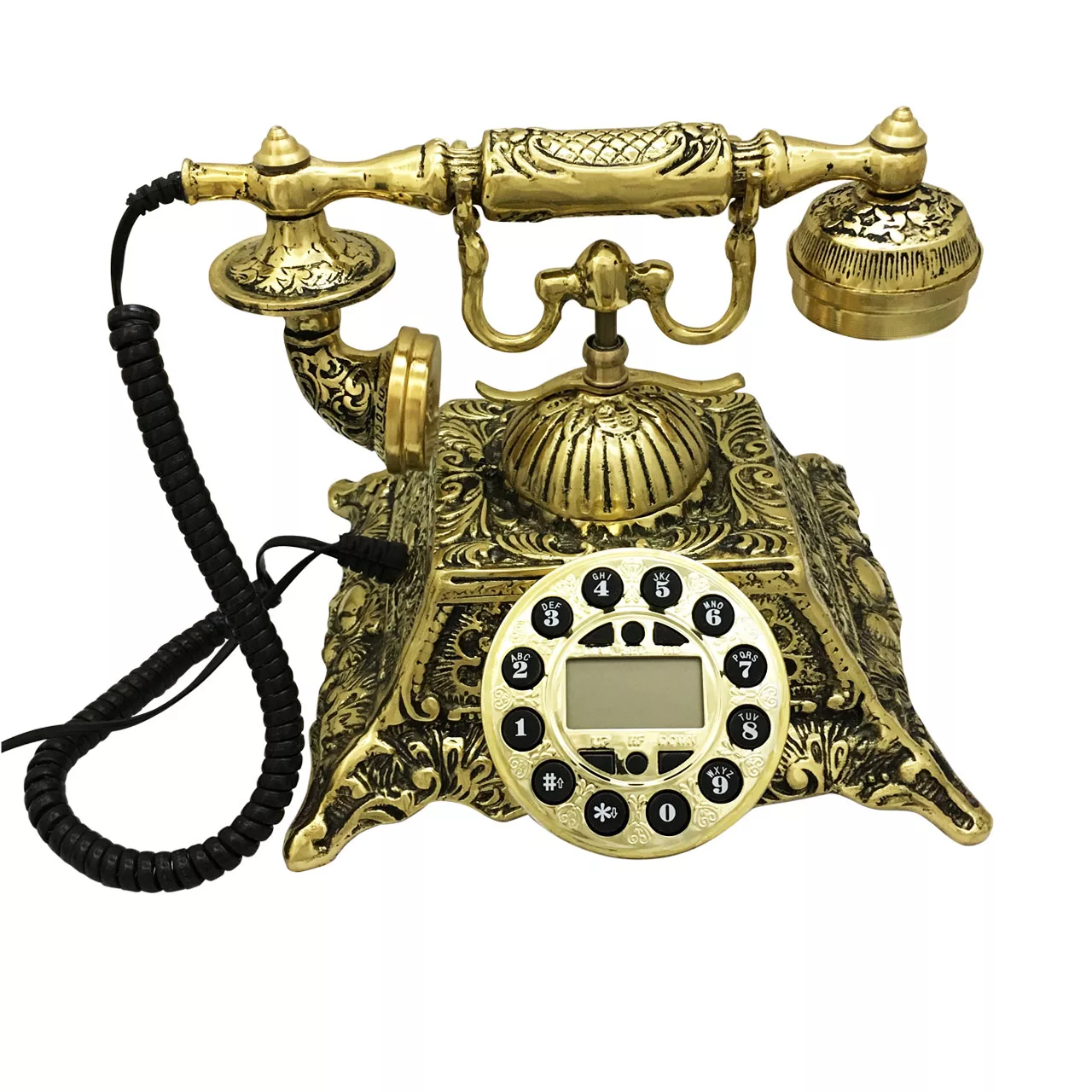 تلفن کلاسیک برنجی کد 01