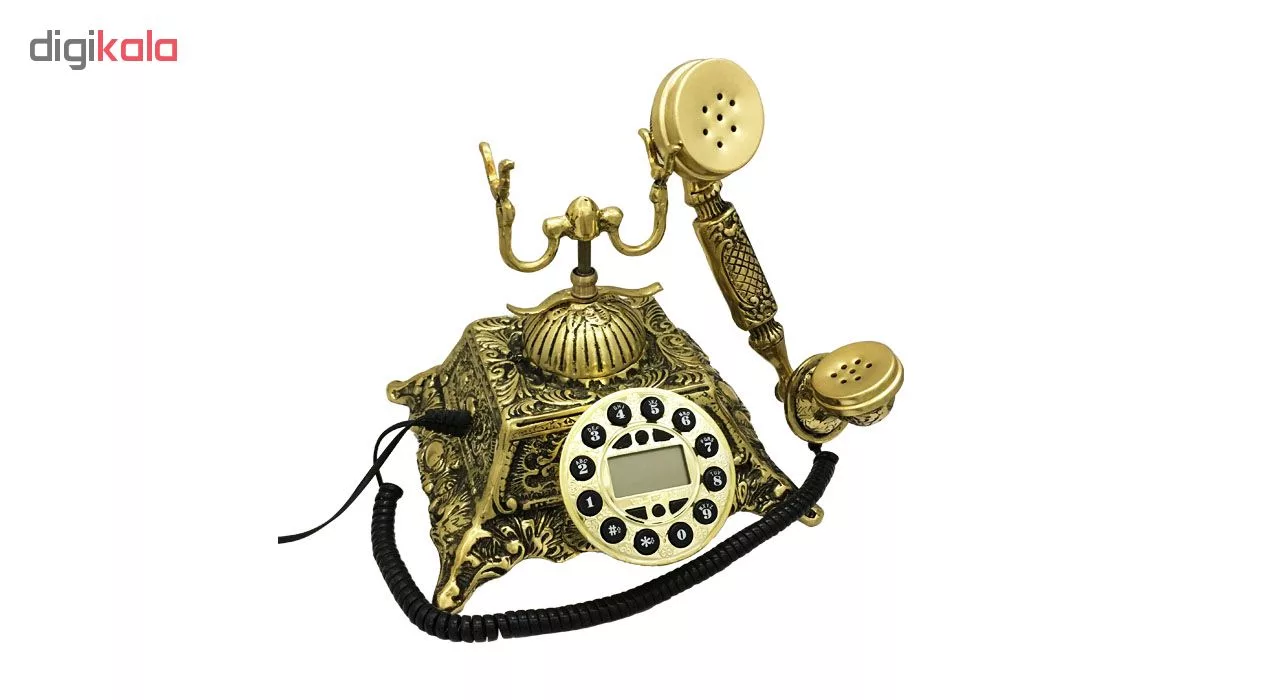 تلفن کلاسیک برنجی کد 01