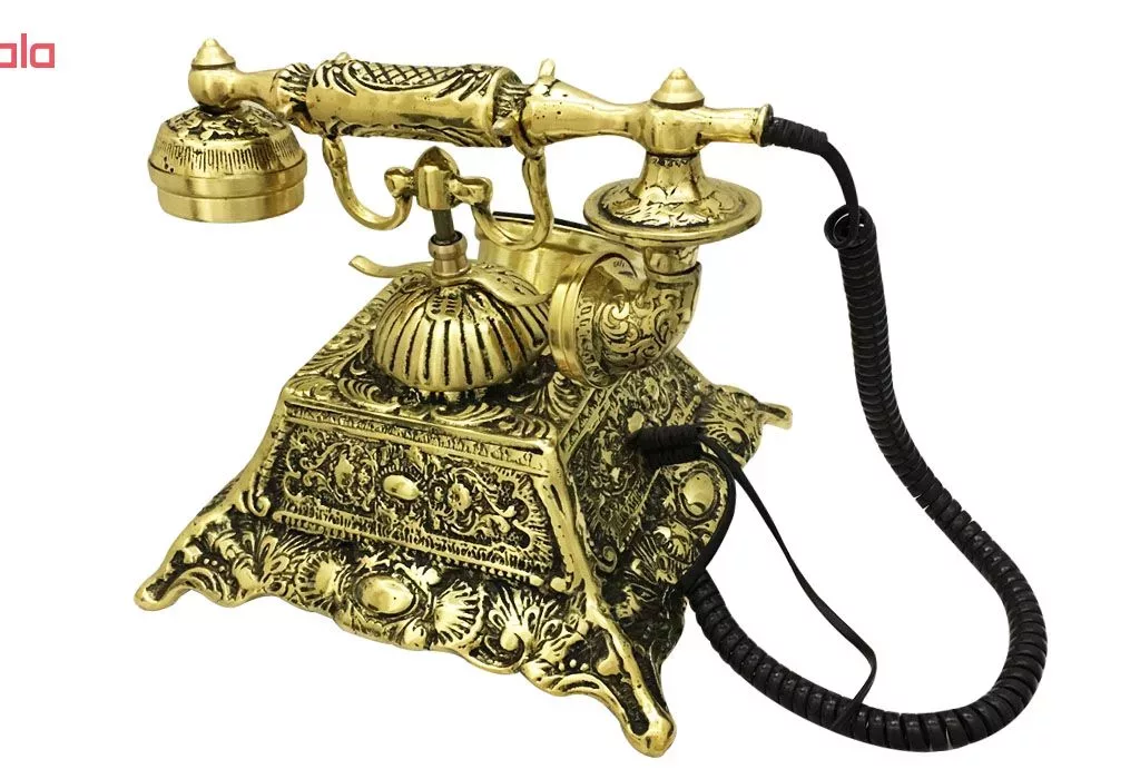 تلفن کلاسیک برنجی کد 01