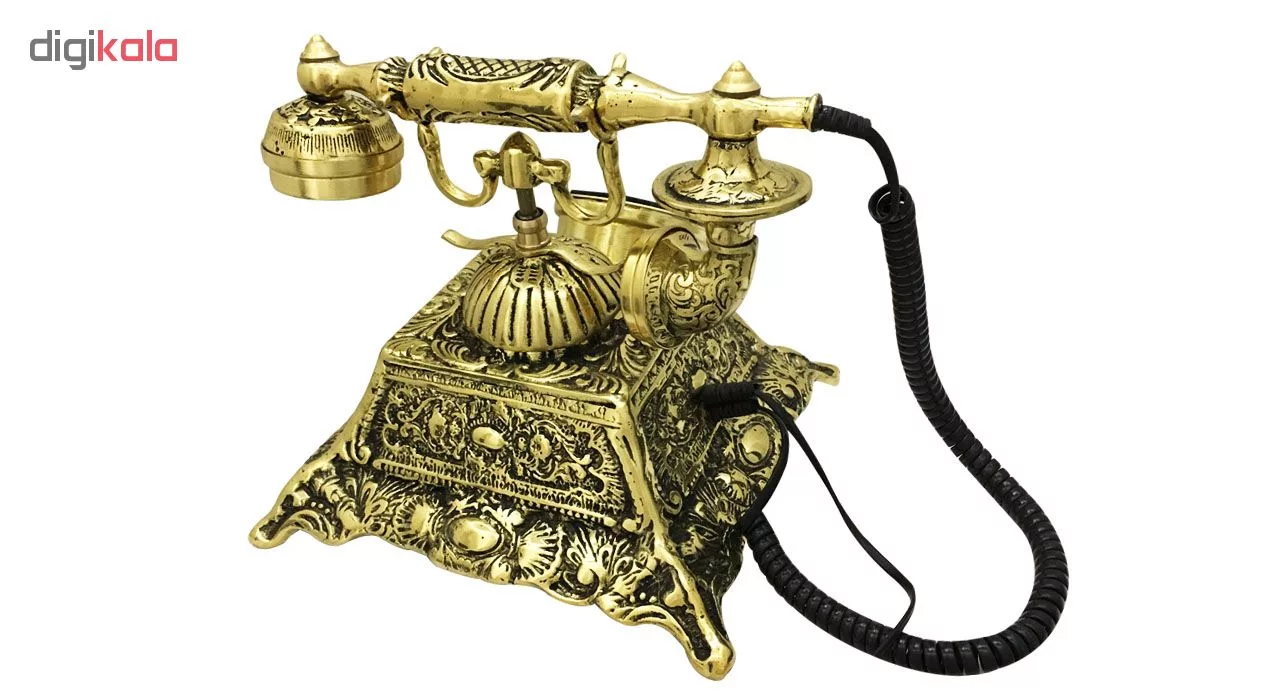 تلفن کلاسیک برنجی کد 01