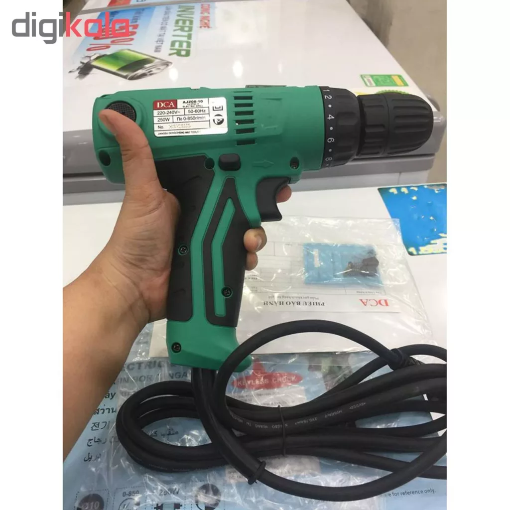 دریل پیچ گوشتی دی سی ای مدل AJZ08-10