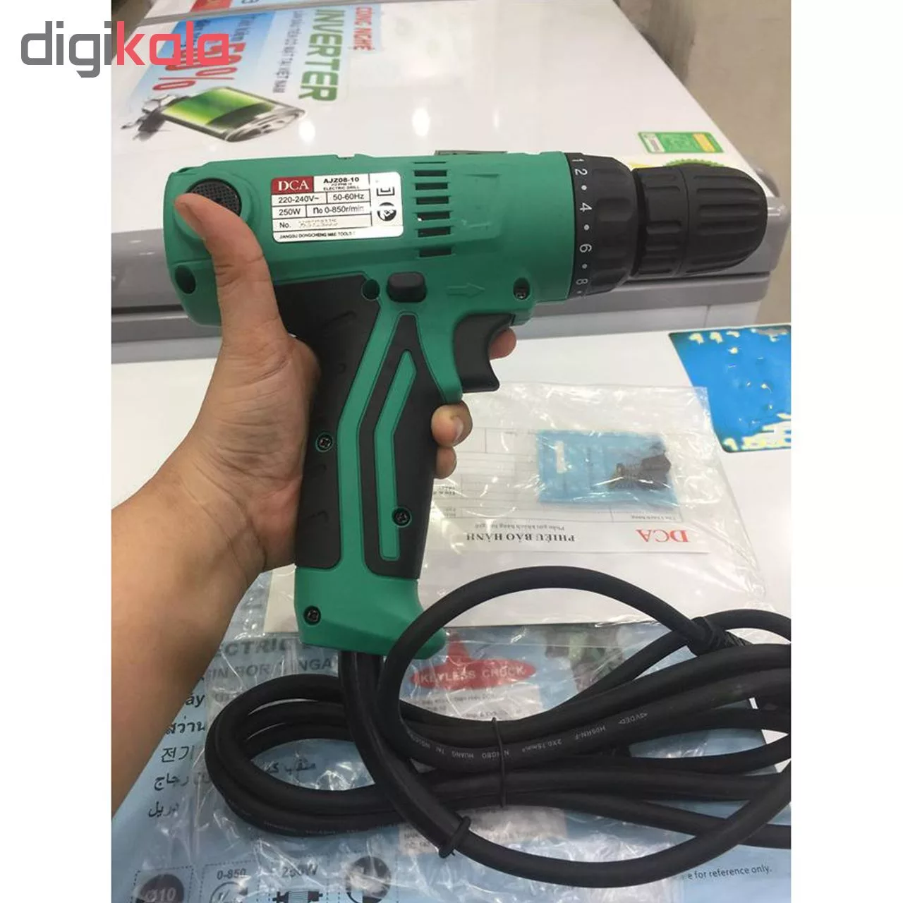 دریل پیچ گوشتی دی سی ای مدل AJZ08-10