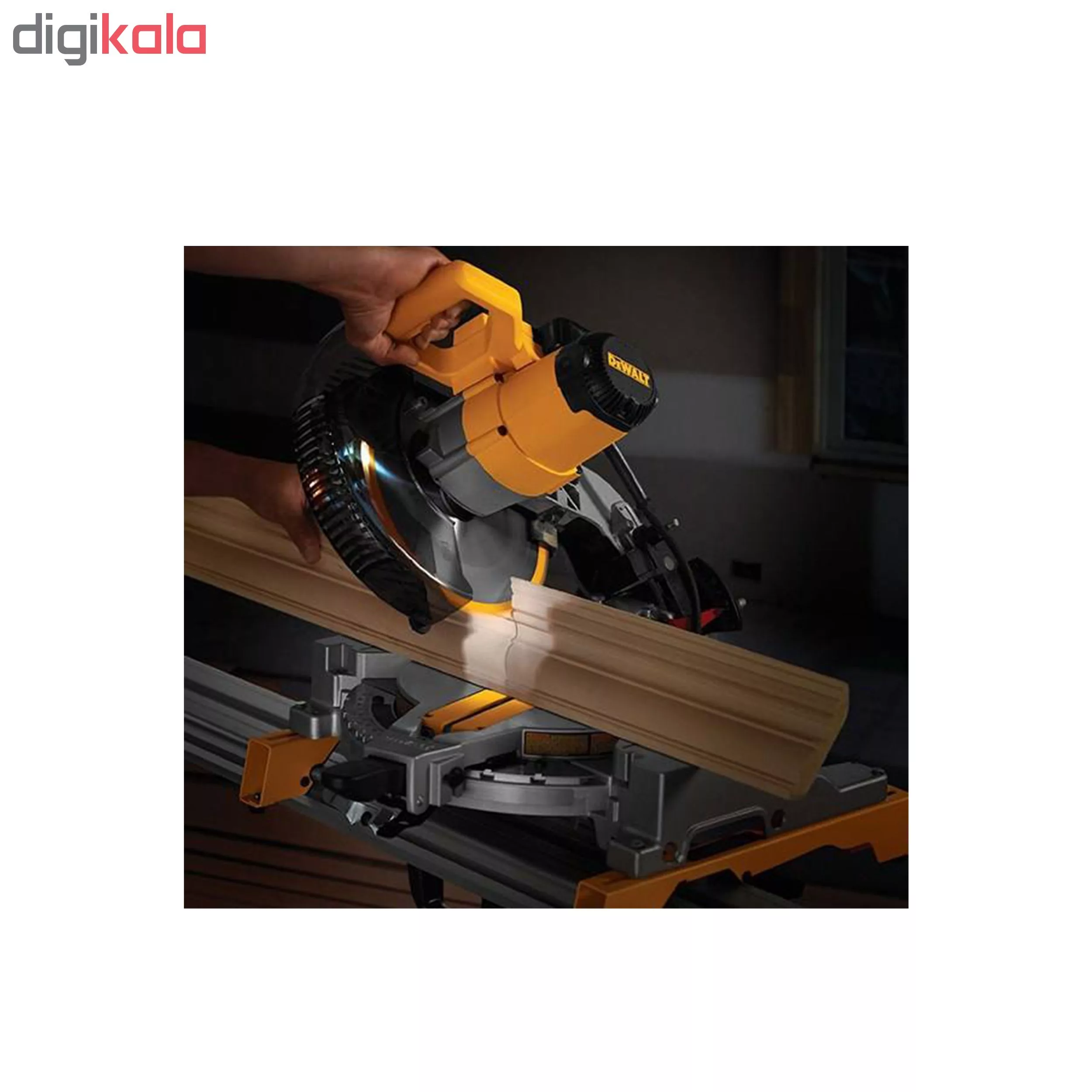 اره دیسکی فارسی بر دیوالت مدل DW714