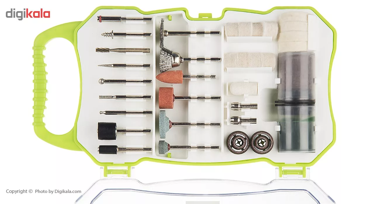 مجموعه 70 عددی سری فرز انگشتی سیلور مدل GTP01A16