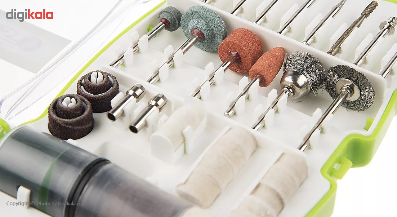 مجموعه 70 عددی سری فرز انگشتی سیلور مدل GTP01A16