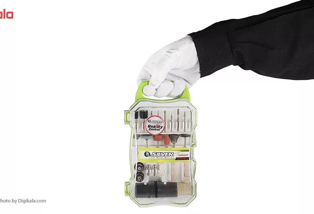 مجموعه 70 عددی سری فرز انگشتی سیلور مدل GTP01A16