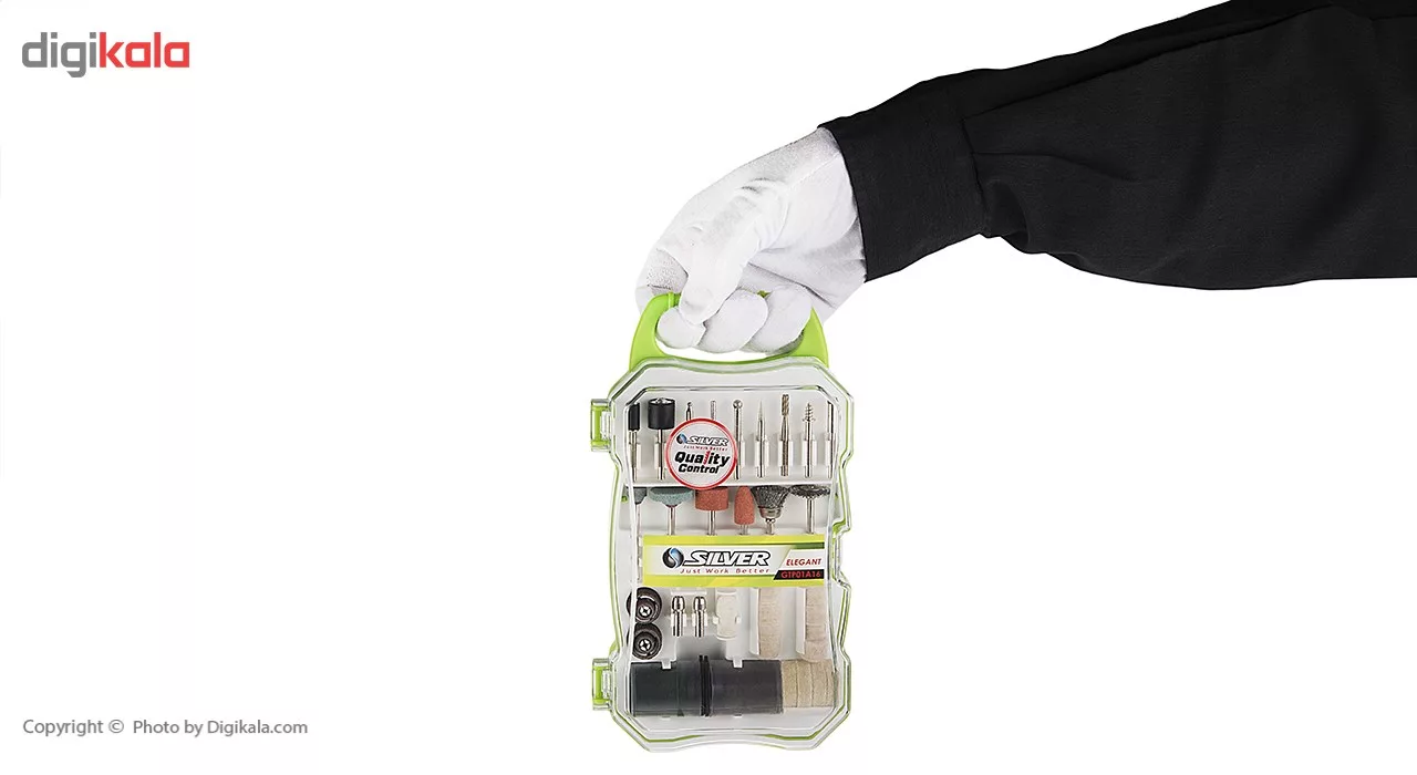 مجموعه 70 عددی سری فرز انگشتی سیلور مدل GTP01A16