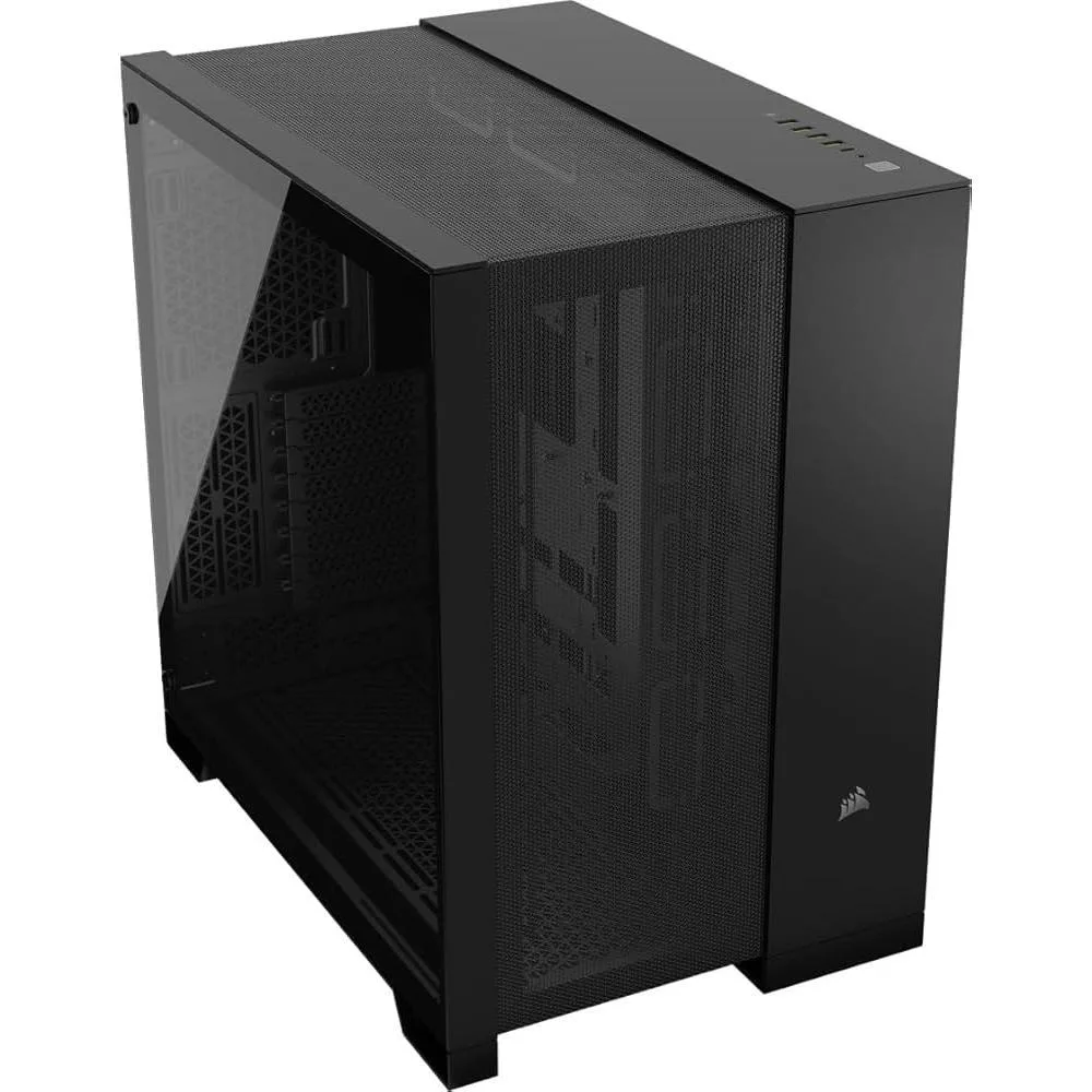 کیس کامپیوتر کورسیر مدل 6500D AIRFLOW RGB Dual Chamber BK