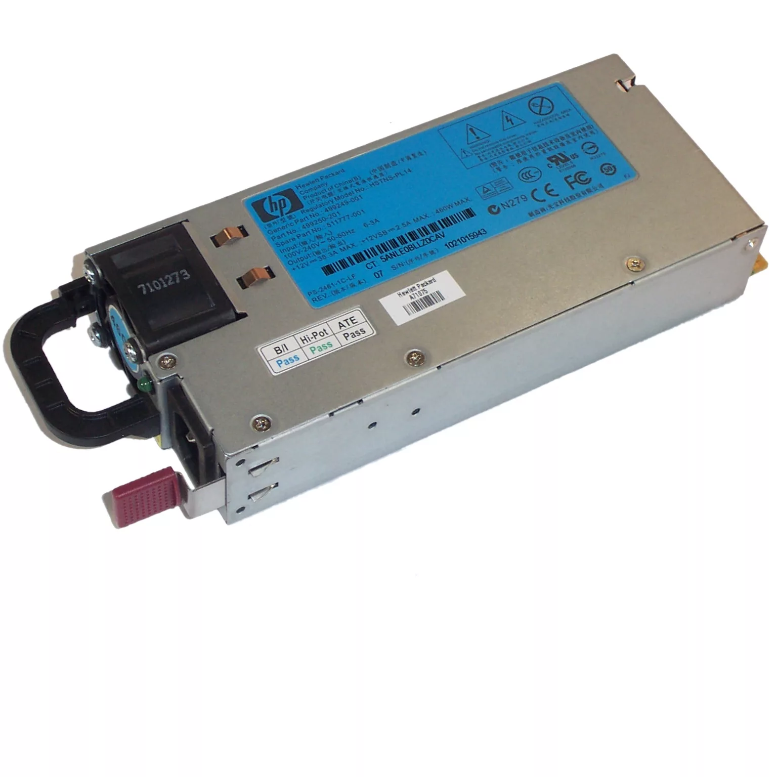 منبع تغذیه سرور اچ پی مدل 499250101 منبع تغذیه سرور اچ پی مدل 499250101