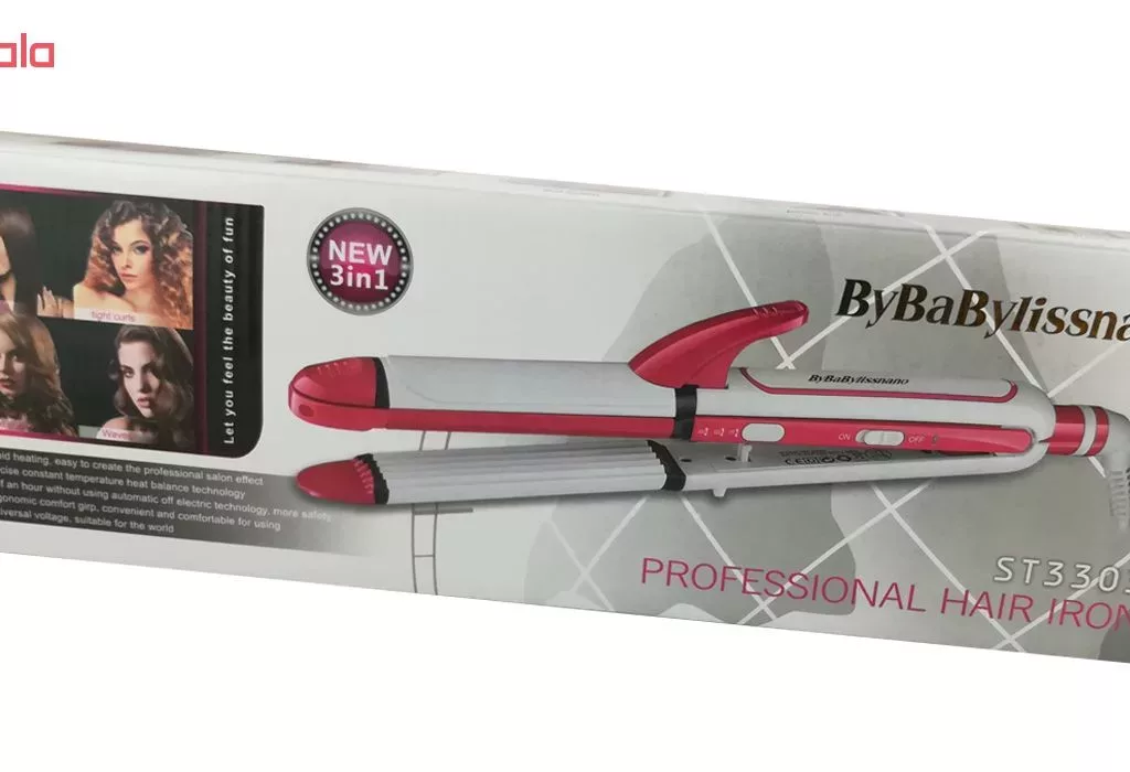 اتو و حالت‌دهنده مو بای بابیلیس نانو مدل ST3303