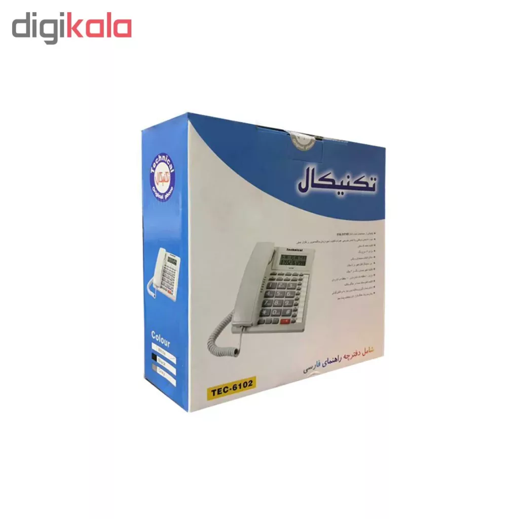 تلفن تکنیکال مدل TEC-6102