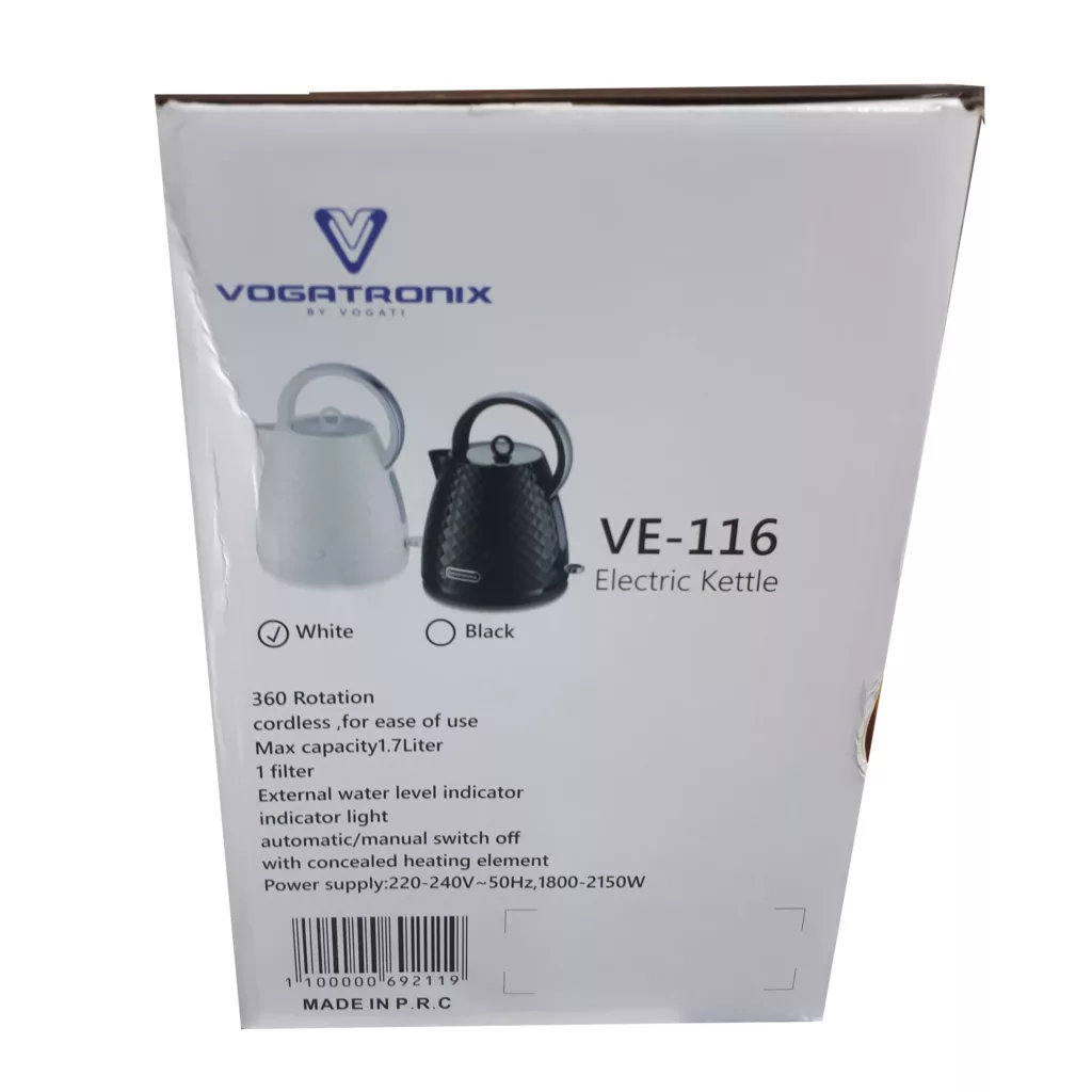 کتری برقی وگاترونیکس مدل VE-116