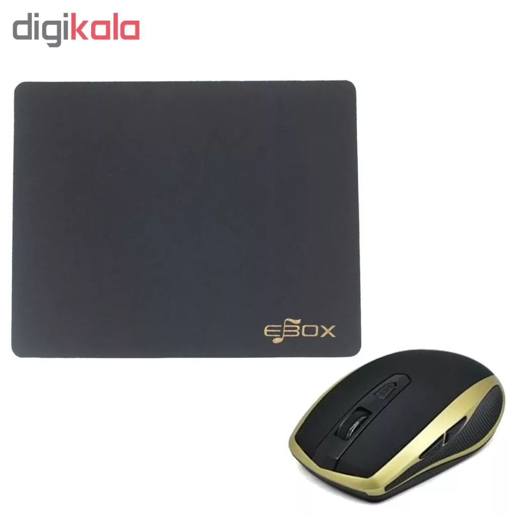 ماوس بی سیم تسکو مدل TM 667W به همراه ماوس پد