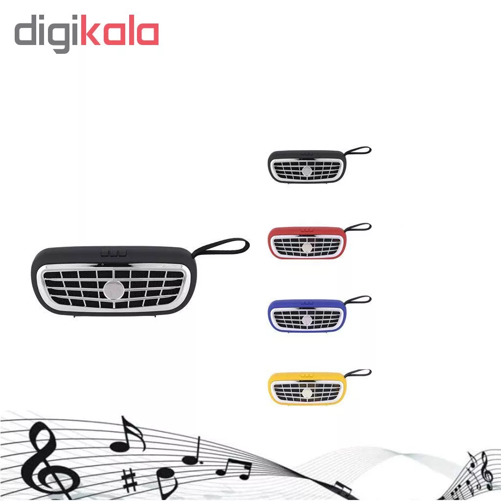 اسپیکر بلوتوثی قابل حمل مدل NBS-12