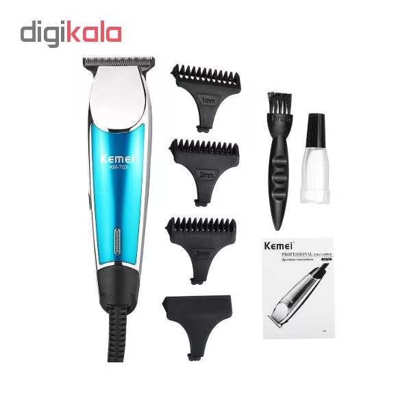 ماشین اصلاح موی سر و صورت کیمی مدل KM-703