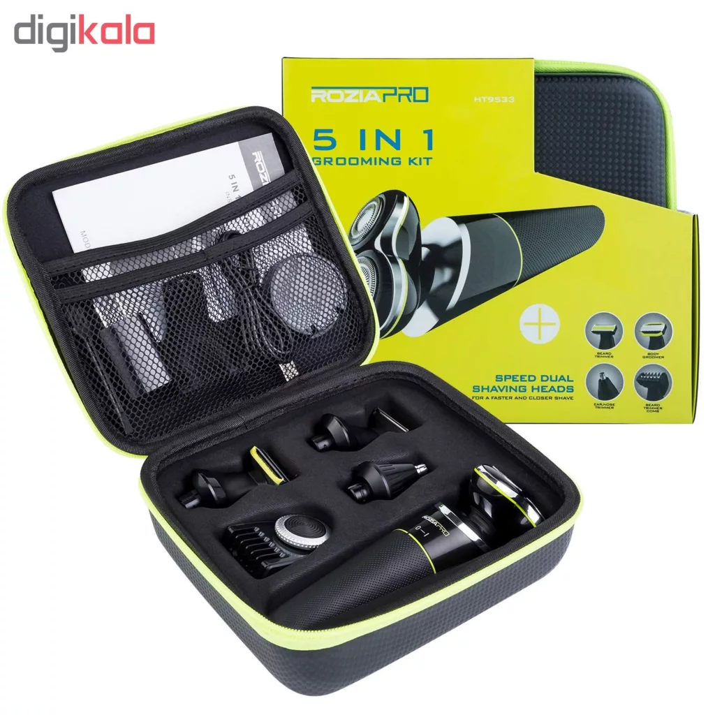 ماشین اصلاح موی صورت و سر روزیاپرو مدل HT9533