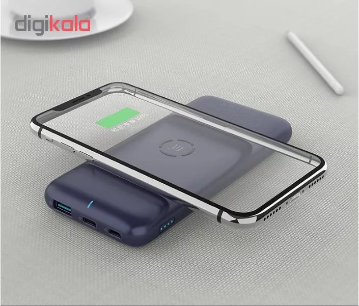 پاوربانک بی سیم روموس مدل WSL10 ظرفیت 10000 میلی آمپر ساعت