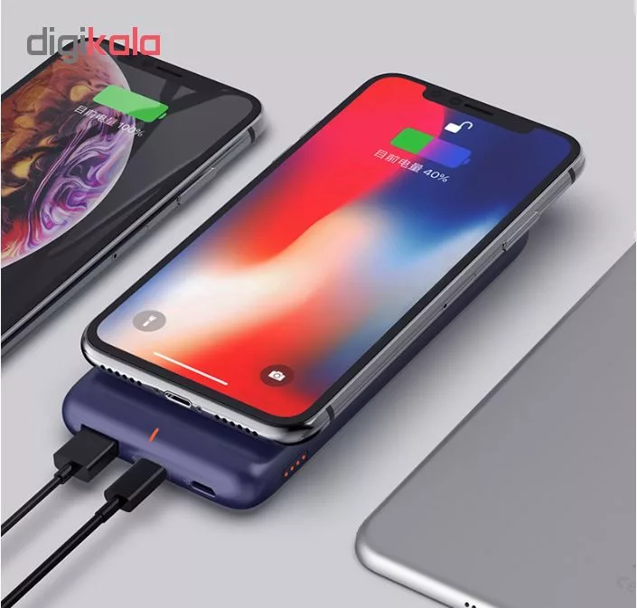 پاوربانک بی سیم روموس مدل WSL10 ظرفیت 10000 میلی آمپر ساعت