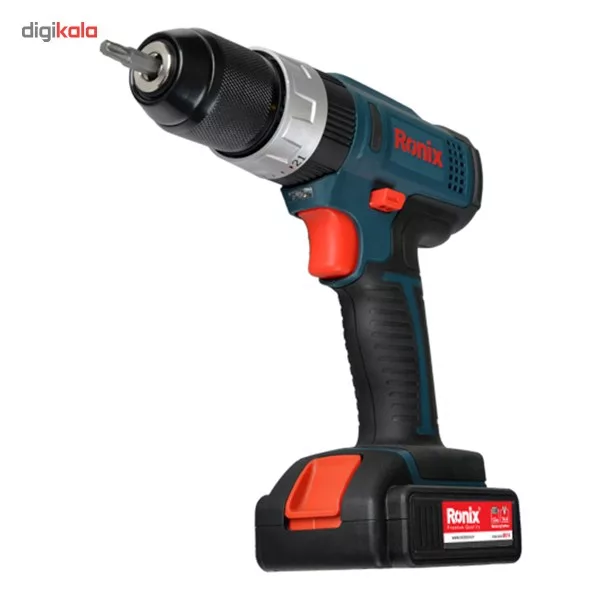 دریل پیچ گوشتی شارژی چکشی رونیکس مدل 8614