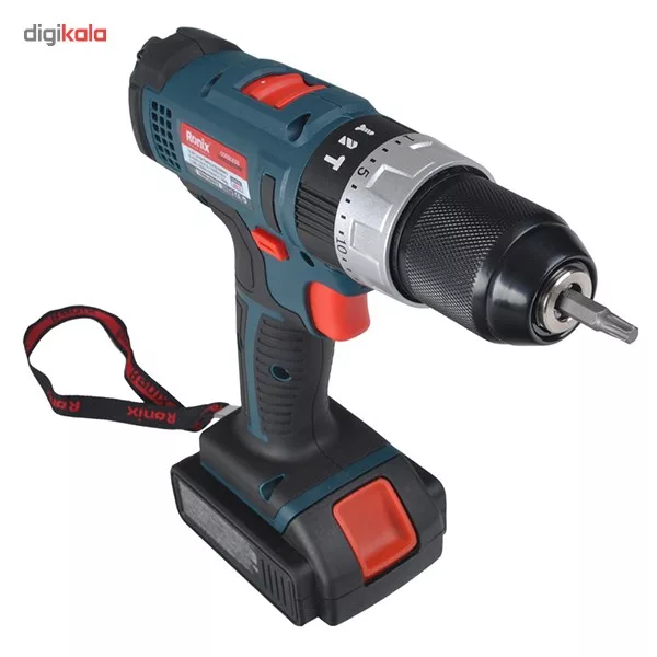 دریل پیچ گوشتی شارژی چکشی رونیکس مدل 8614