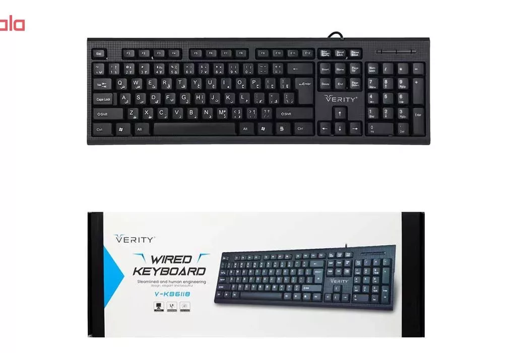 کیبورد وریتی مدل V-KB6118