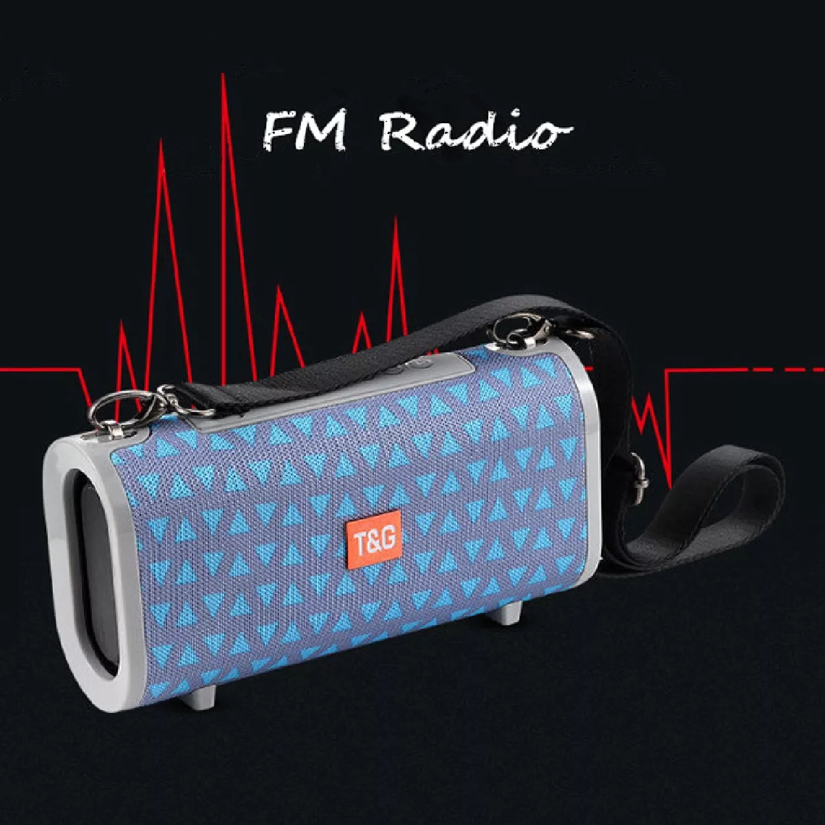 اسپیکر بلوتوثی قابل حمل تی اند جی مدل TG-123