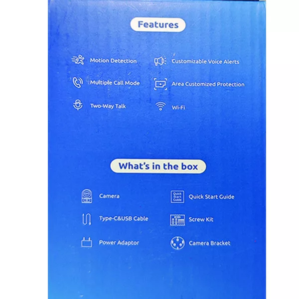 دوربین مداربسته دو لنز تحت شبکه یوسی مدل D302