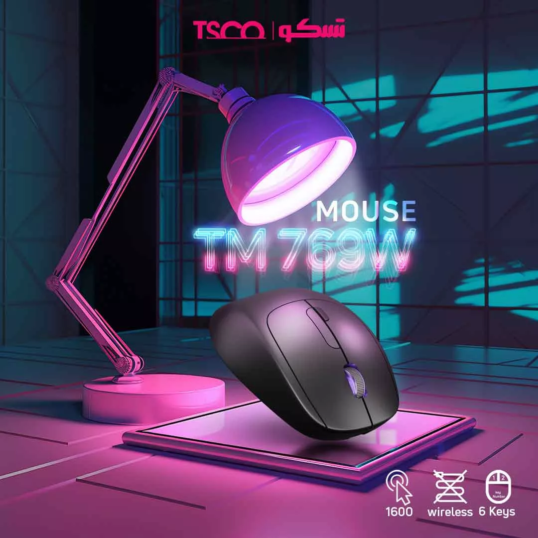 ماوس بی سیم تسکو مدل TM 769W
