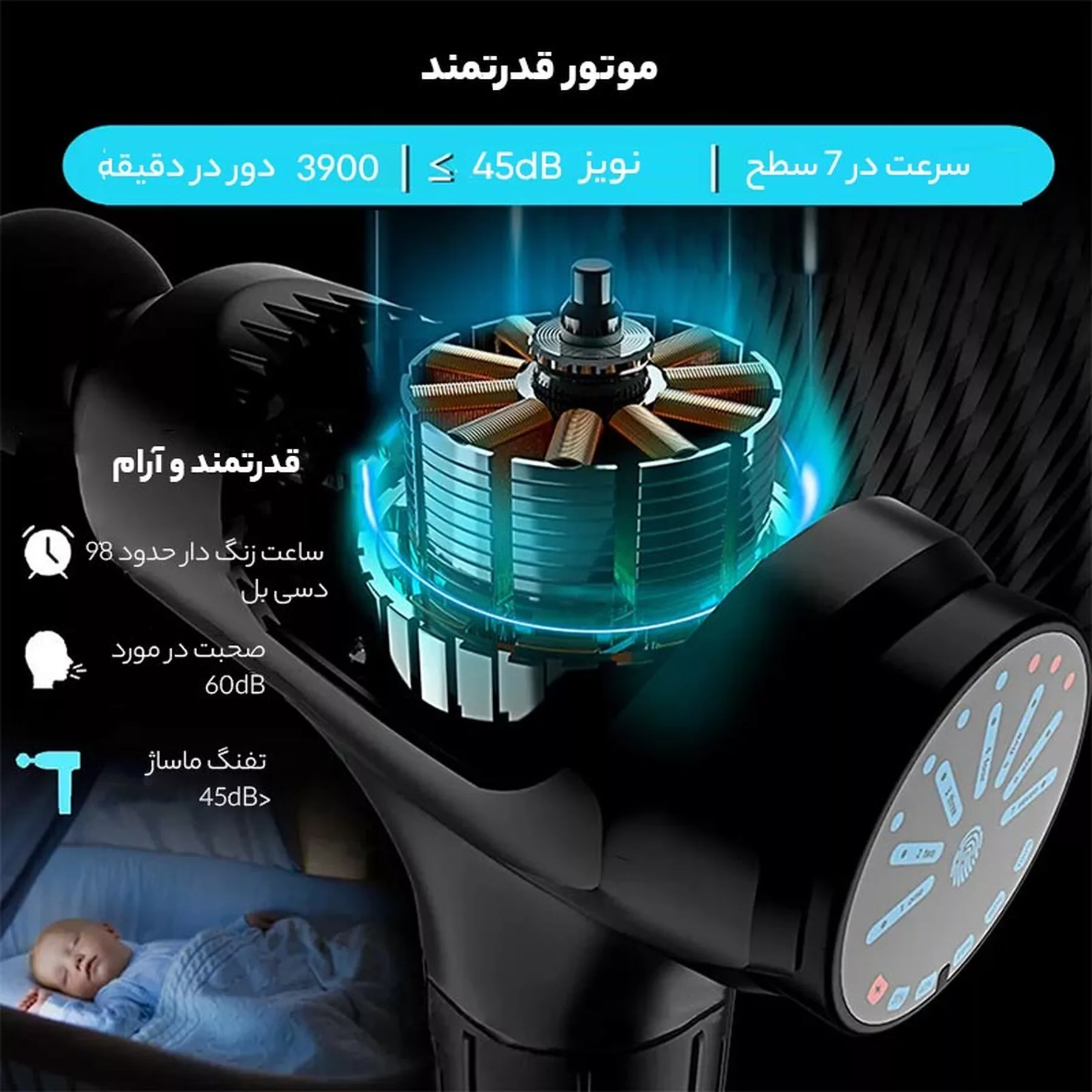 ماساژور برقی سایکل تیری مدل MGY12