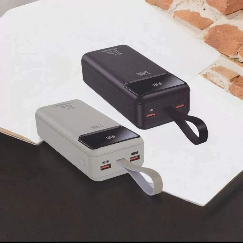 پاوربانک مدل 30000mah-22.5W ظرفیت 30000 میلی آمپر ساعت