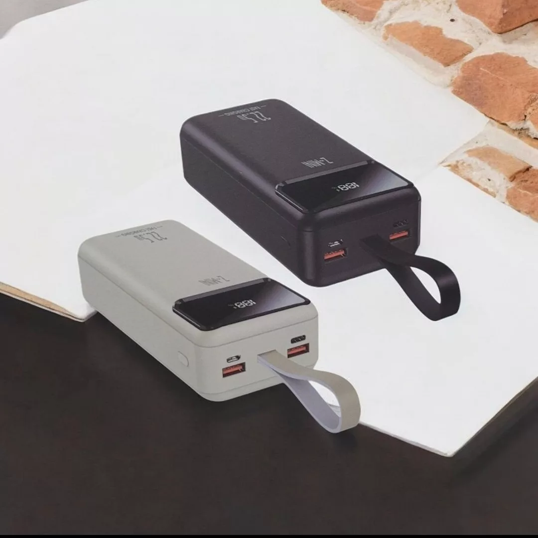 پاوربانک مدل 30000mah-22.5W ظرفیت 30000 میلی آمپر ساعت