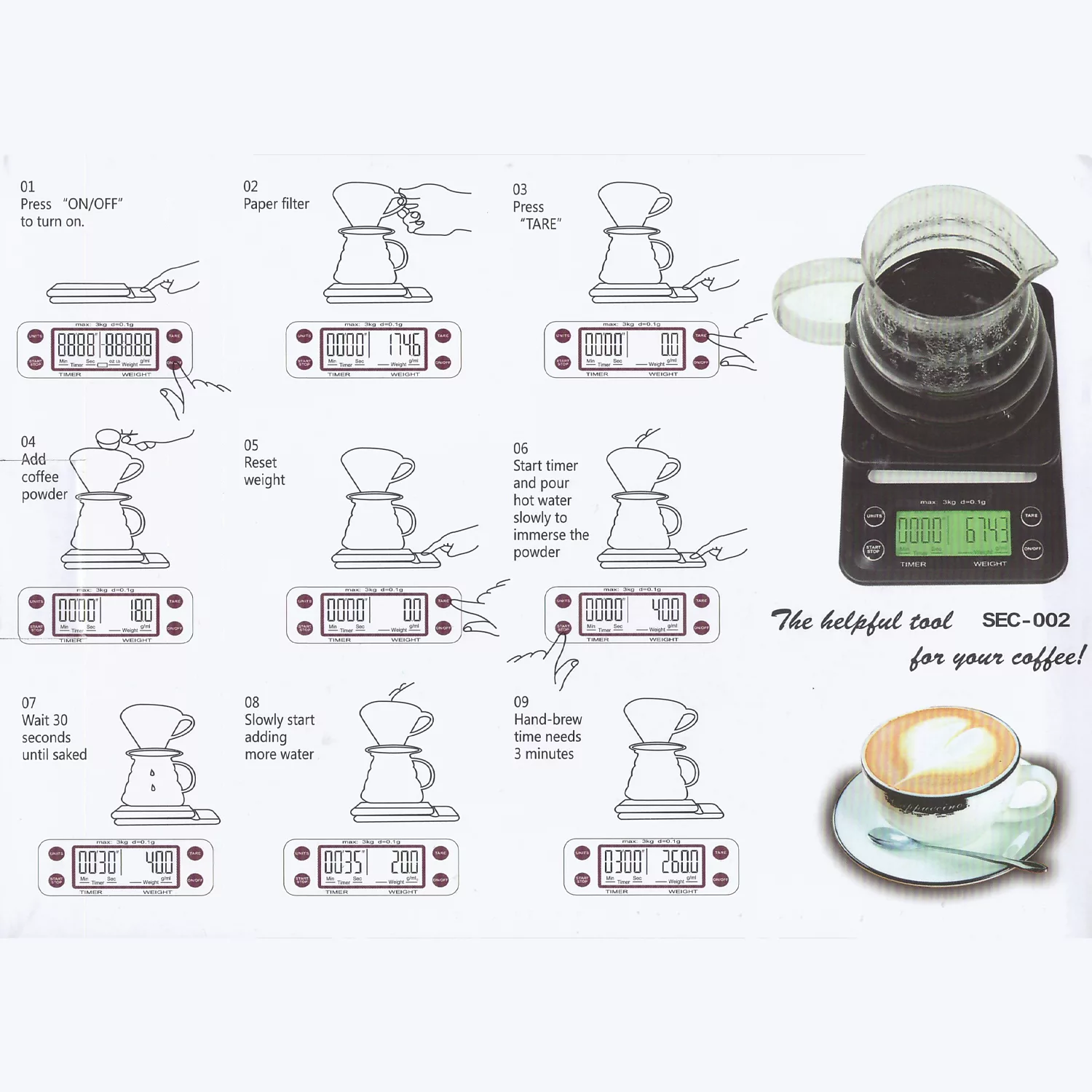 ترازوی آشپزخانه مدل CB-26