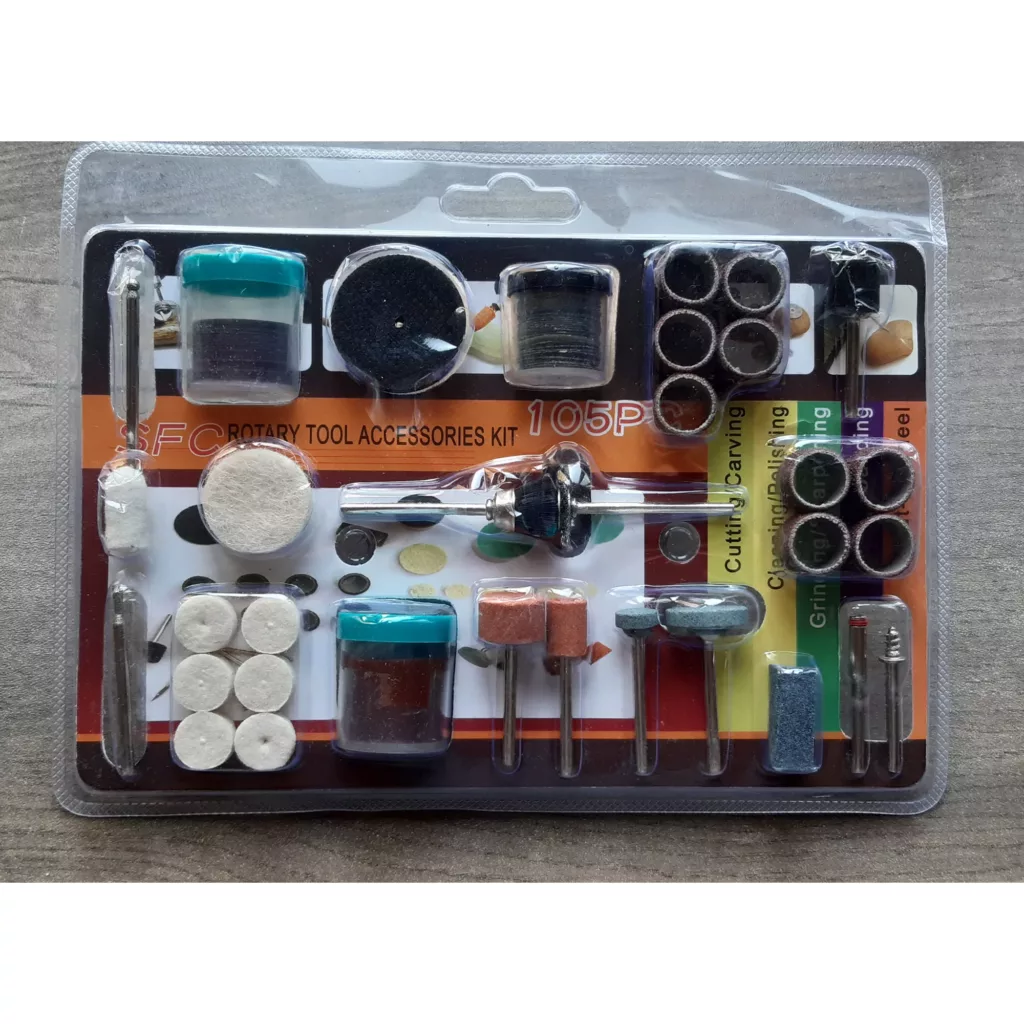 مجموعه 105 عددی سری فرز انگشتی مدل RTAK105