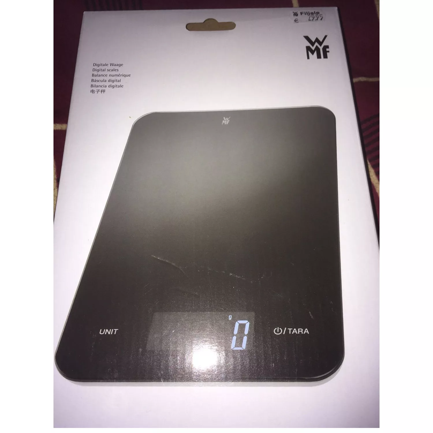 ترازو آشپزخانه دبلیو ام اف مدل waage