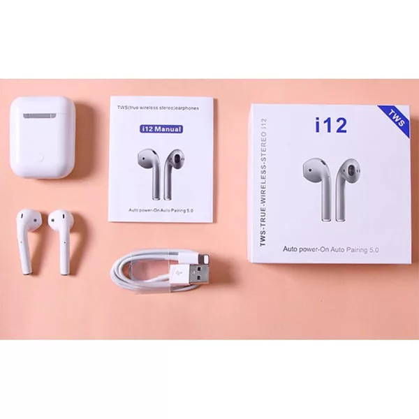 هدفون بیسیم مدل i12 plus - TWS