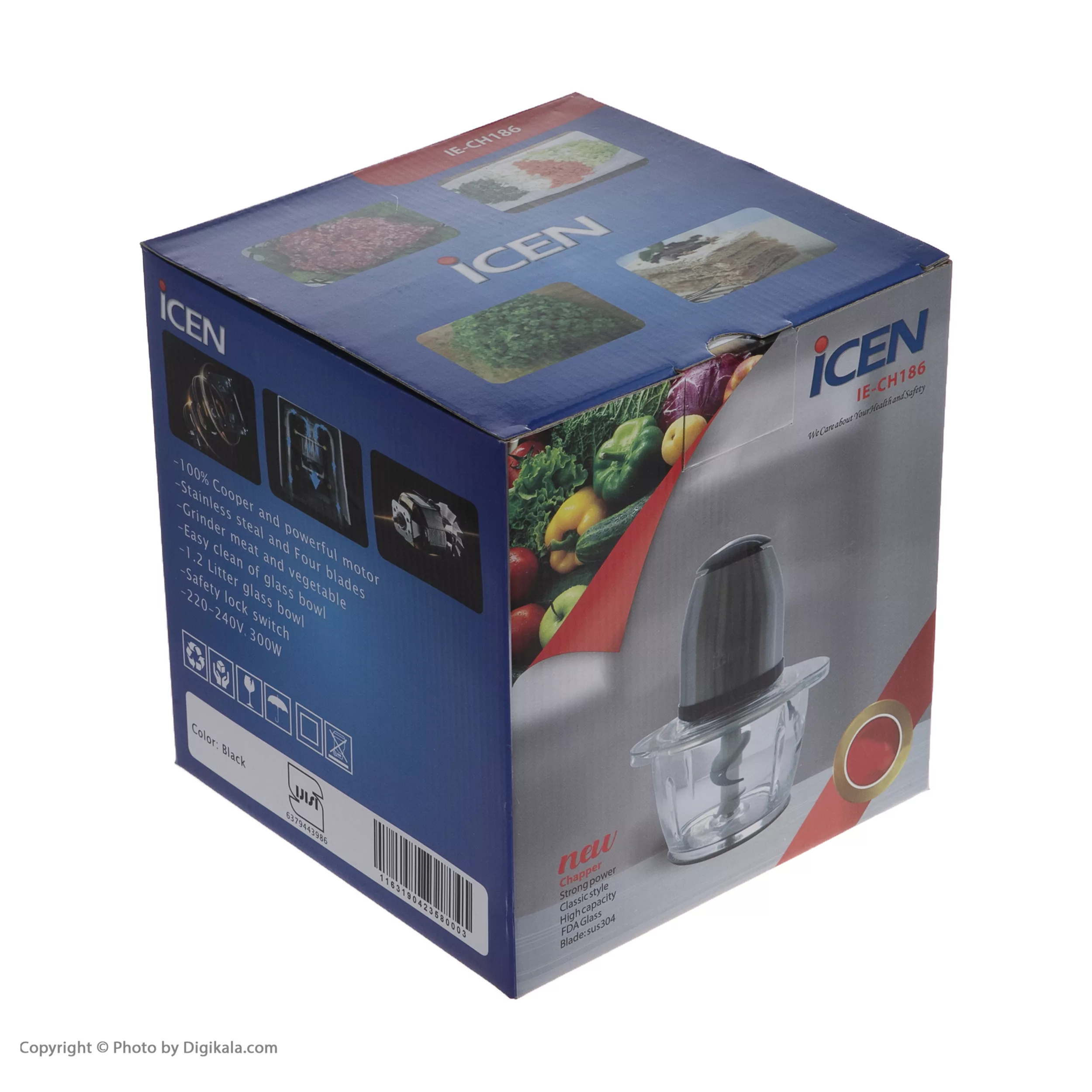 خردکن آیسن مدل IE-CH 186