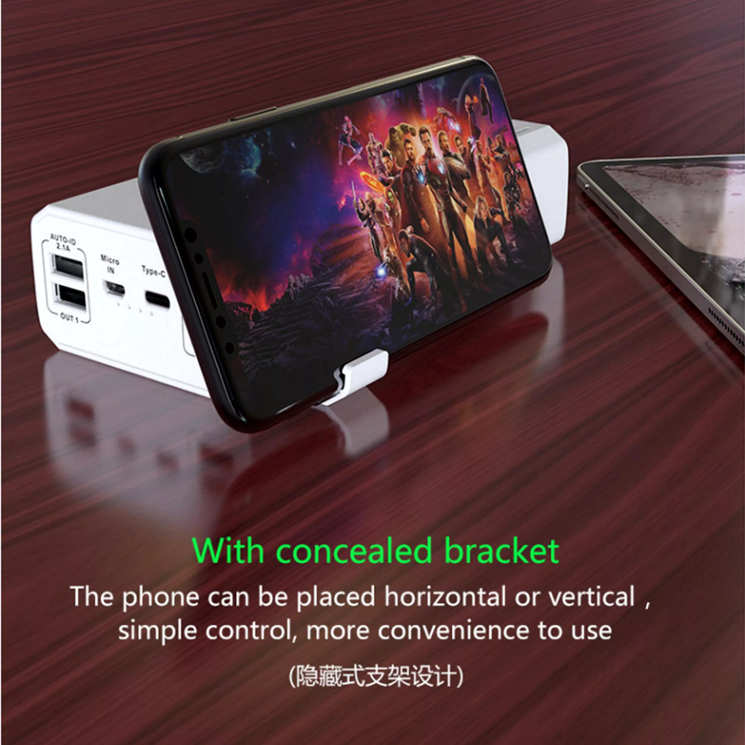 پاوربانک کانفلون مدل P40Q ظرفیت 40000 میلی آمپر ساعت