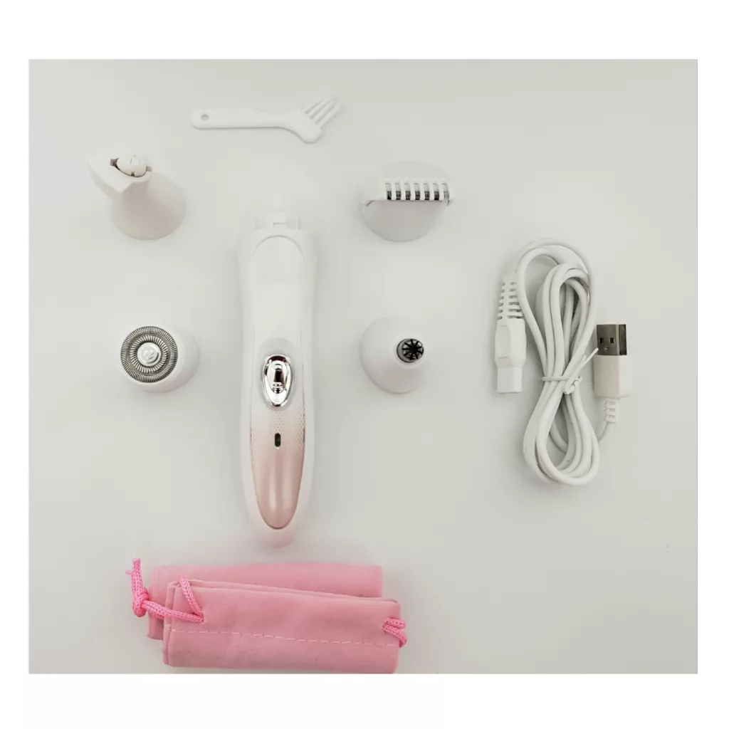 ست ماشین اصلاح موی صورت بانوان پروجیمی مدل 3078