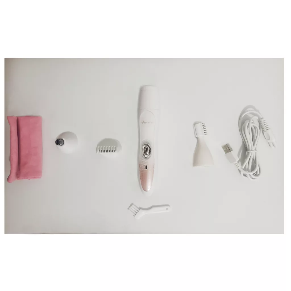 ست ماشین اصلاح موی صورت بانوان پروجیمی مدل 3078