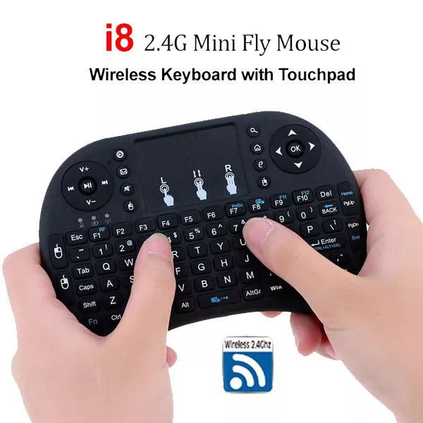 مینی کیبورد بی سیم همراه با تاچ پد مدل H9