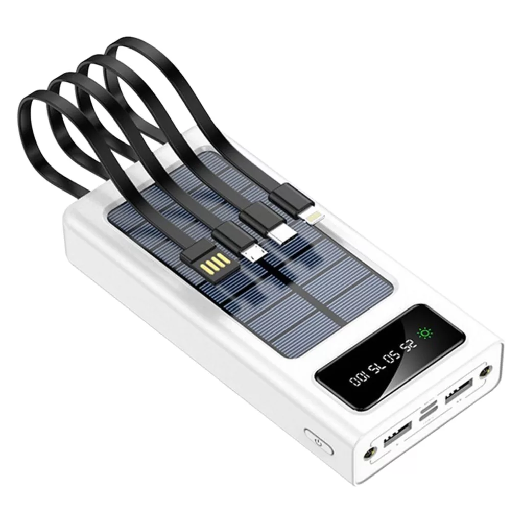 پاوربانک خورشیدی فنکویی مدل 38 ظرفیت 30000میلی آمپر ساعت