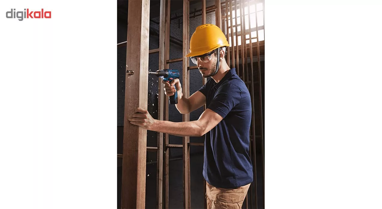 دریل پیچ گوشتی چکشی شارژی بوش مدل GSB 120-LI