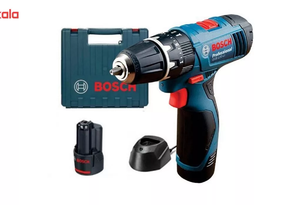 دریل پیچ گوشتی چکشی شارژی بوش مدل GSB 120-LI