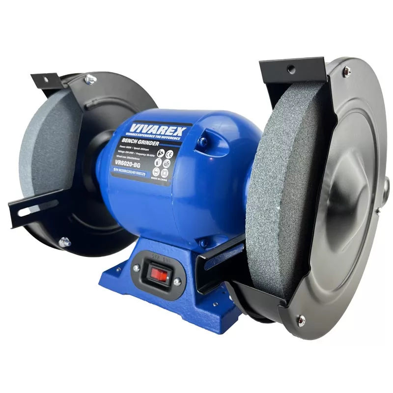 سنگ رومیزی 200 میلیمتری 600 وات ویوارکس مدل VR6020-BG