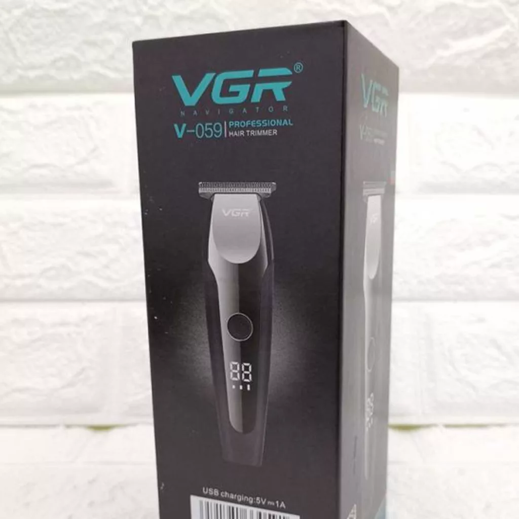 ماشین اصلاح موی سر و صورت وی جی ار مدل PROFESSIONAL V_059