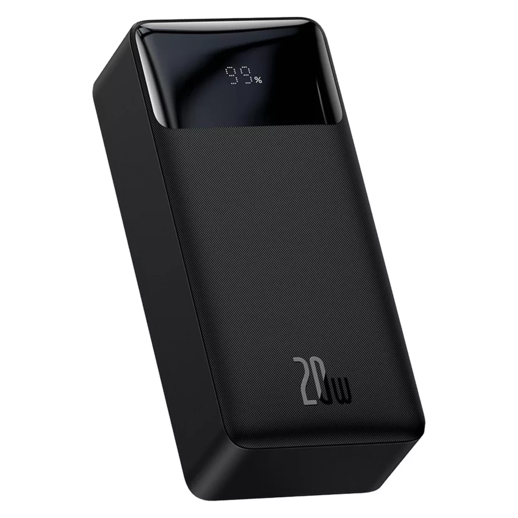 پاوربانک بیسوس مدل PPBD30K ظرفیت 30000 میلی آمپر ساعت