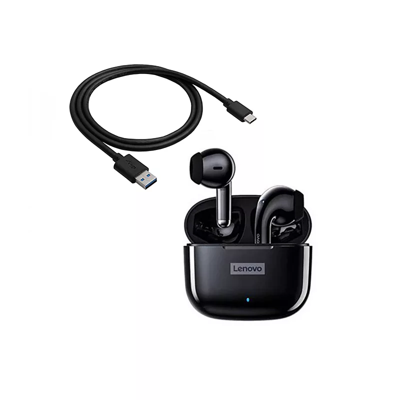 هدفون بلوتوثی لنوو مدل Thinkplus LivePods LP40pro