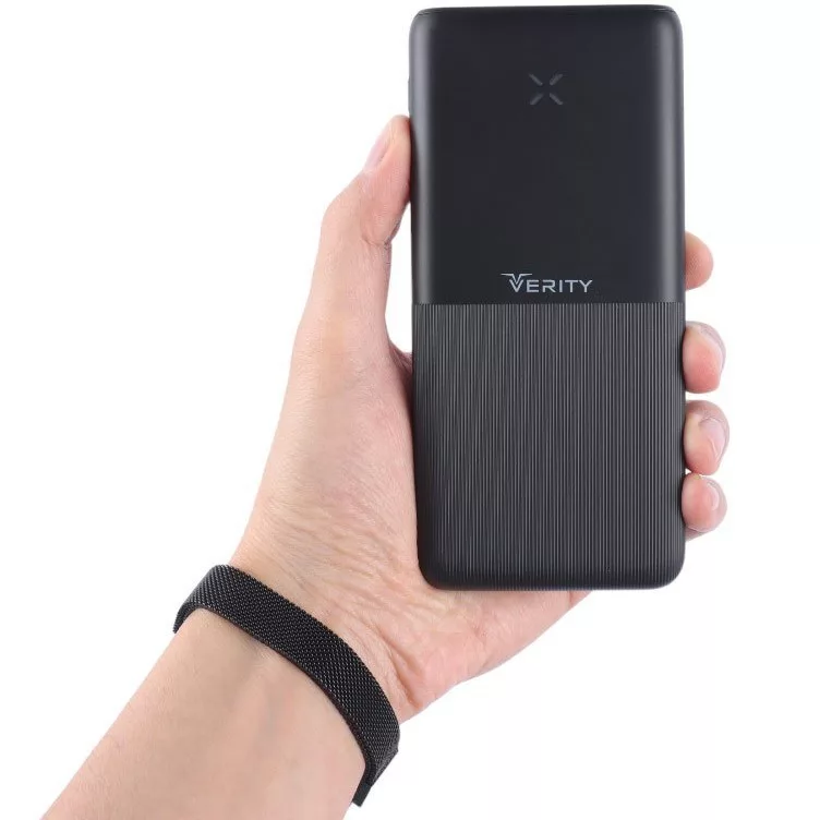 پاوربانک وریتی مدل V-PU147PD ظرفیت 10000 میلی آمپر ساعت